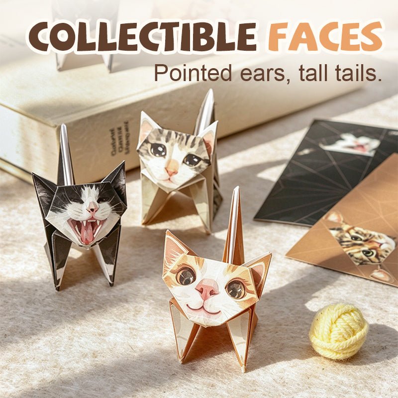 3D Cat Origami