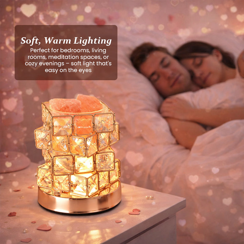 🌈 LumiCrystal Glow Cube Lamp – Elegant nachtlampje met kristallen touch-effect 💎