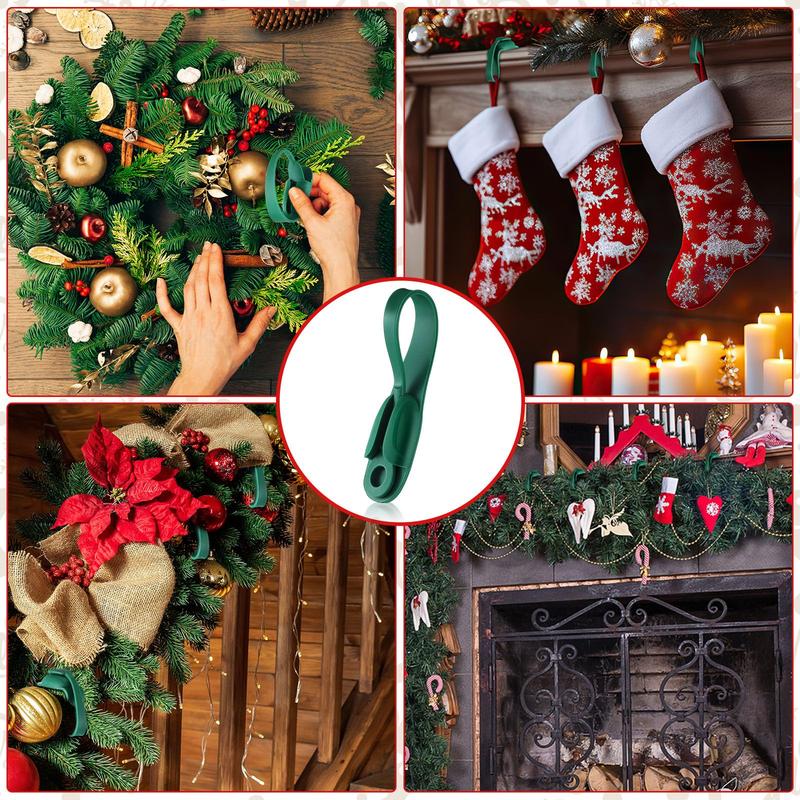 12 stuks kerst siliconen slingerhangerhaken