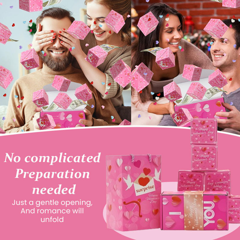 💖 Valentijnsverrassing pop-up cadeaubox