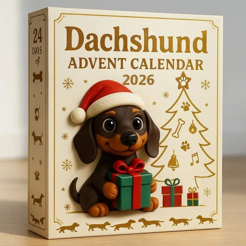 🐾 Adventskalender met teckels 2026
