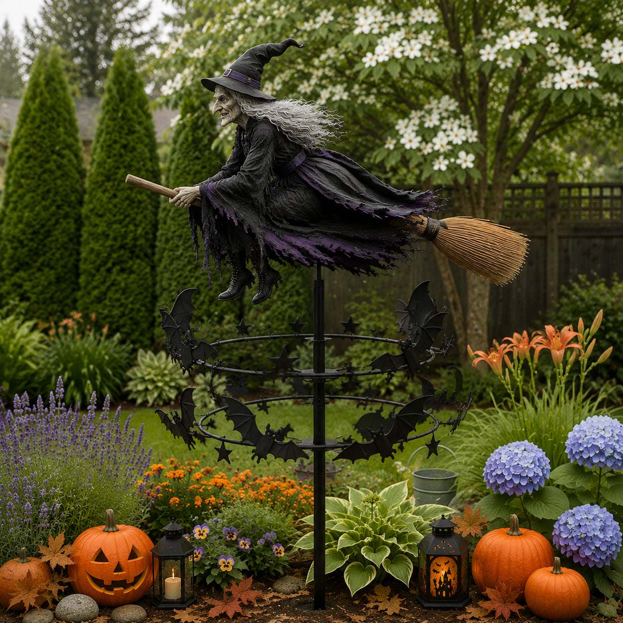 🧙‍♀️ De windmolen van de betoverde heksentuin