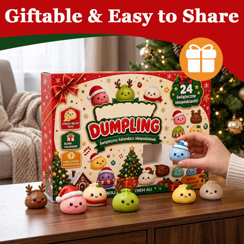 🎄 Kerst-dumpling-adventskalender 2026 met zachte vulling