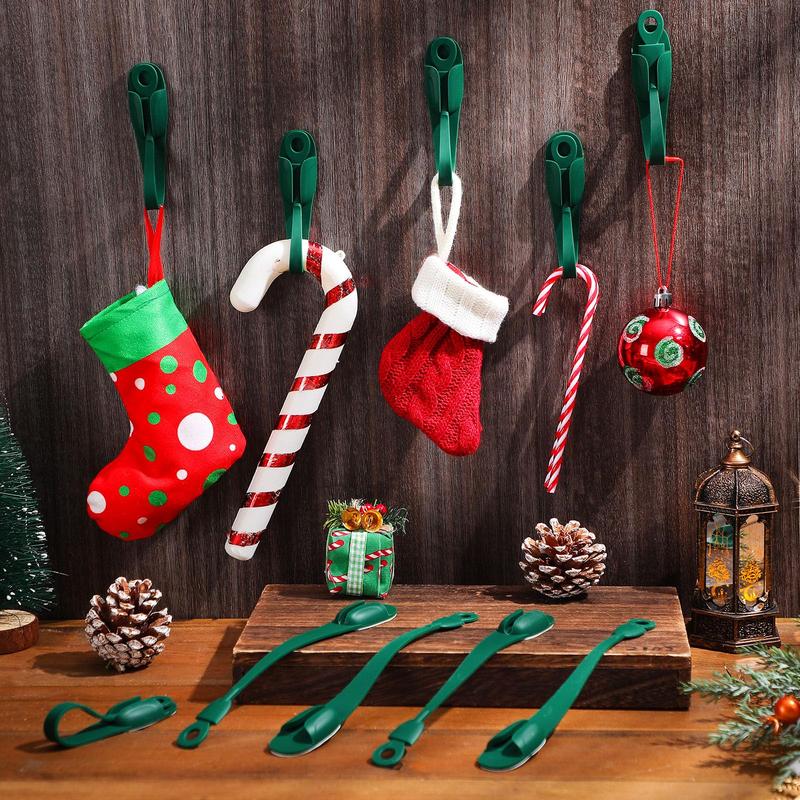 12 stuks kerst siliconen slingerhangerhaken