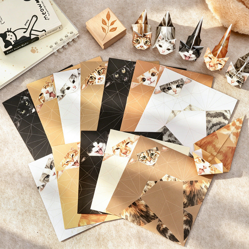 3D Cat Origami