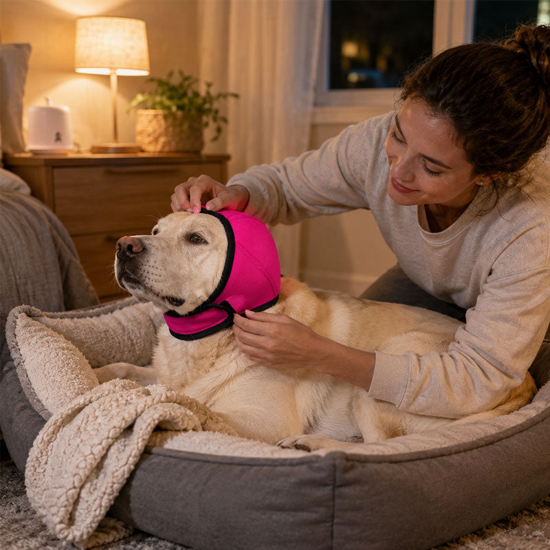 Geluidsdempende oorkappen voor honden – Gehoorbescherming voor gevoelige honden