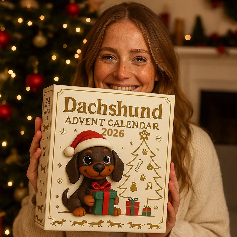 🐾 Adventskalender met teckels 2026