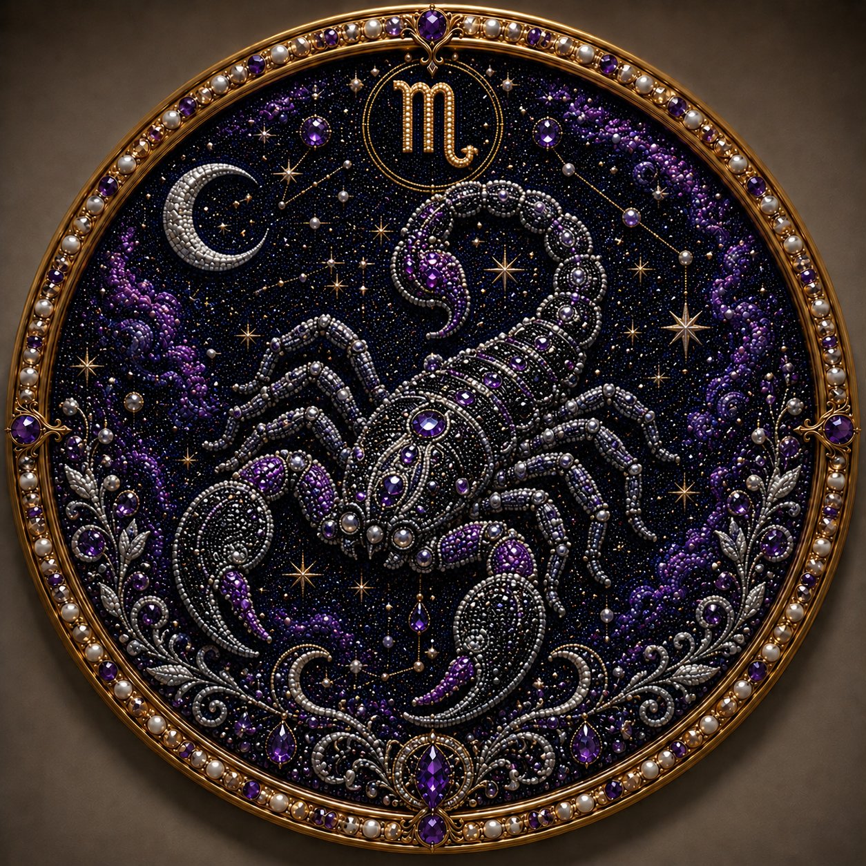 🔥 Parelkunstset met de 12 sterrenbeelden ♈🌙