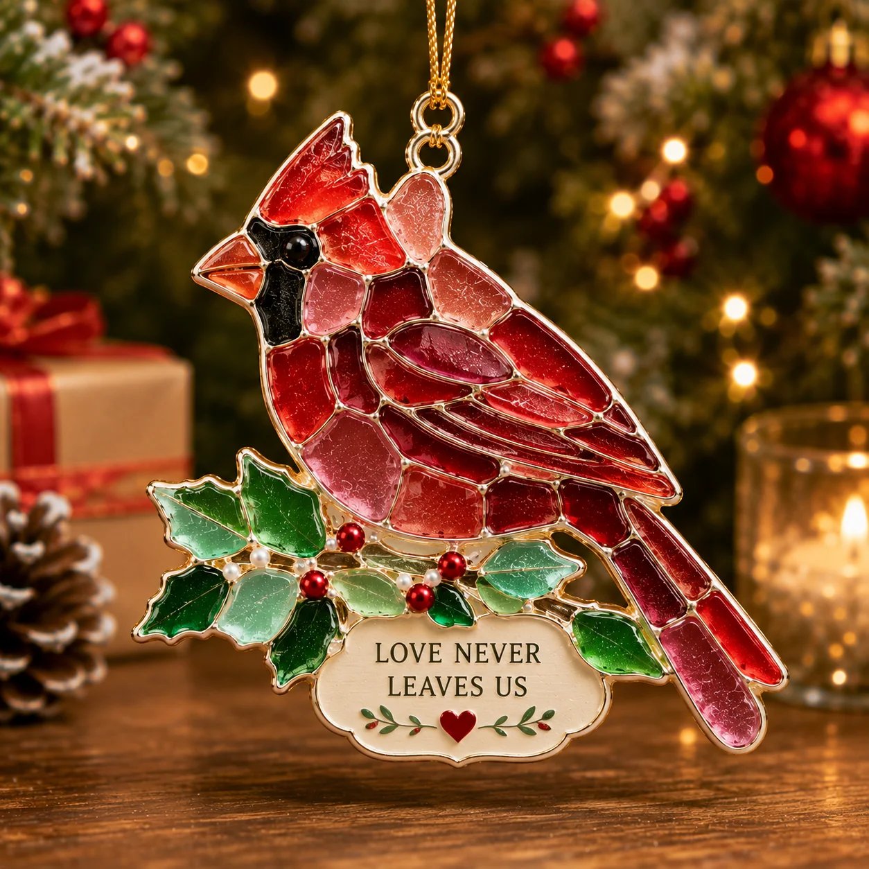 🎄 Kerstversieringen van zeeglas met een kerstboodschap