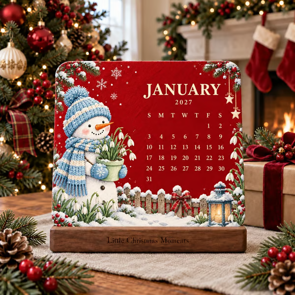 🎄🌱 Kersteditie (limited edition) – Milieuvriendelijke, plantbare "Timeless" zaadkalender 2027 🌸🌿