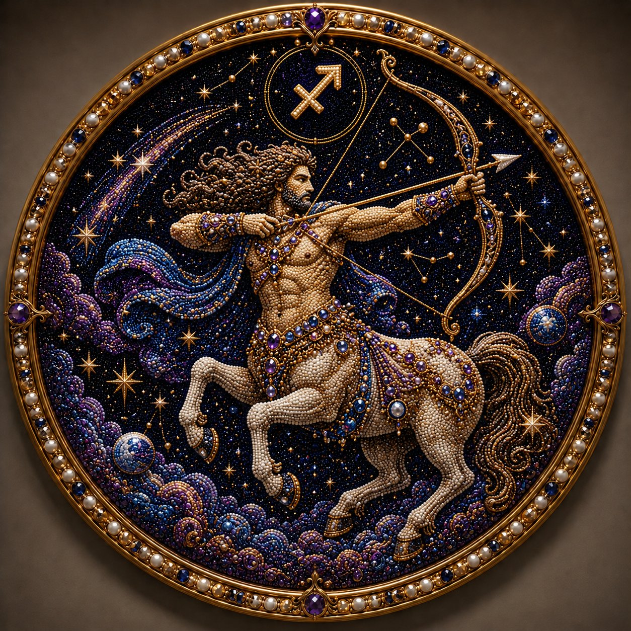 🔥 Parelkunstset met de 12 sterrenbeelden ♈🌙