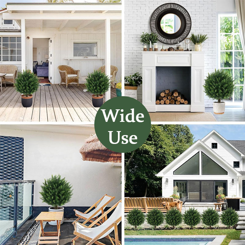Kunstmatige cederboom voor tuin en terras – Decoratie voor veranda en tuin