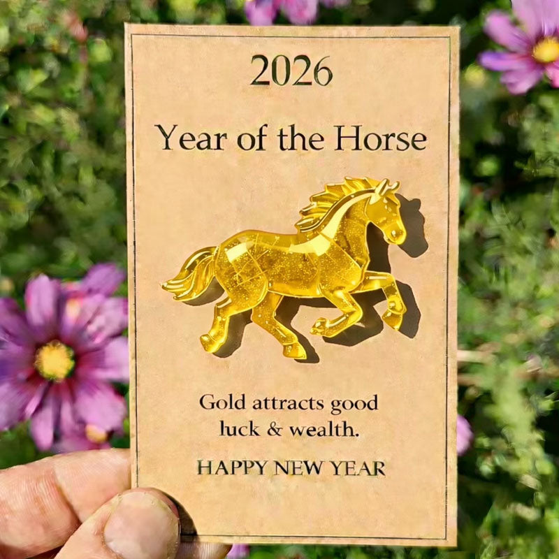 🐎 Kristallen zegenkaart voor het Jaar van het Paard 2026