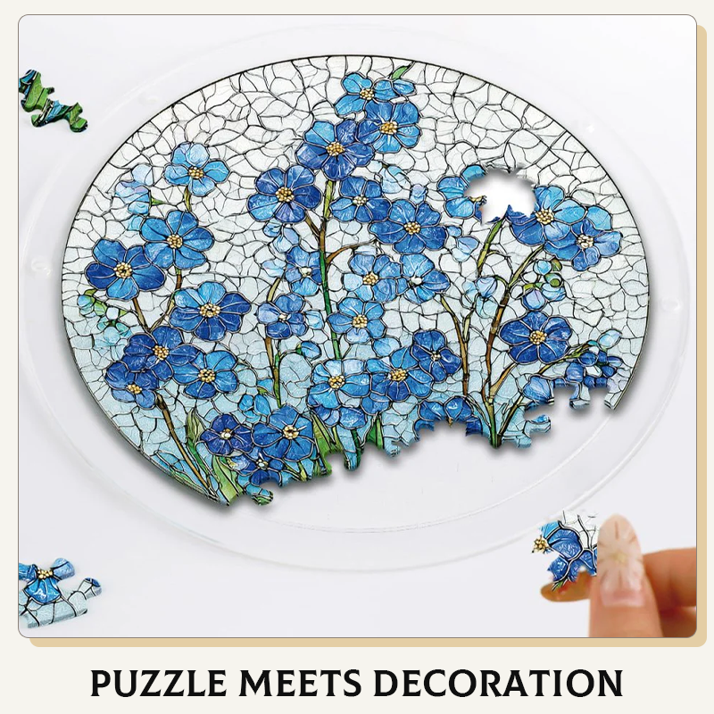 Acryl puzzel raamdecoratie (zonnevanger)
