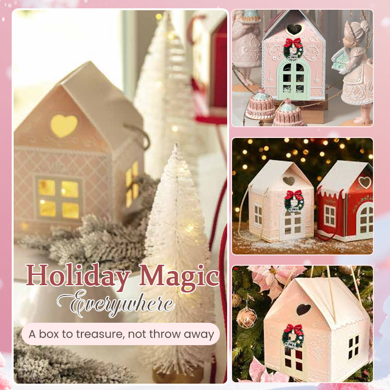 Kerst Wonderland Cottage Cadeauverpakking
