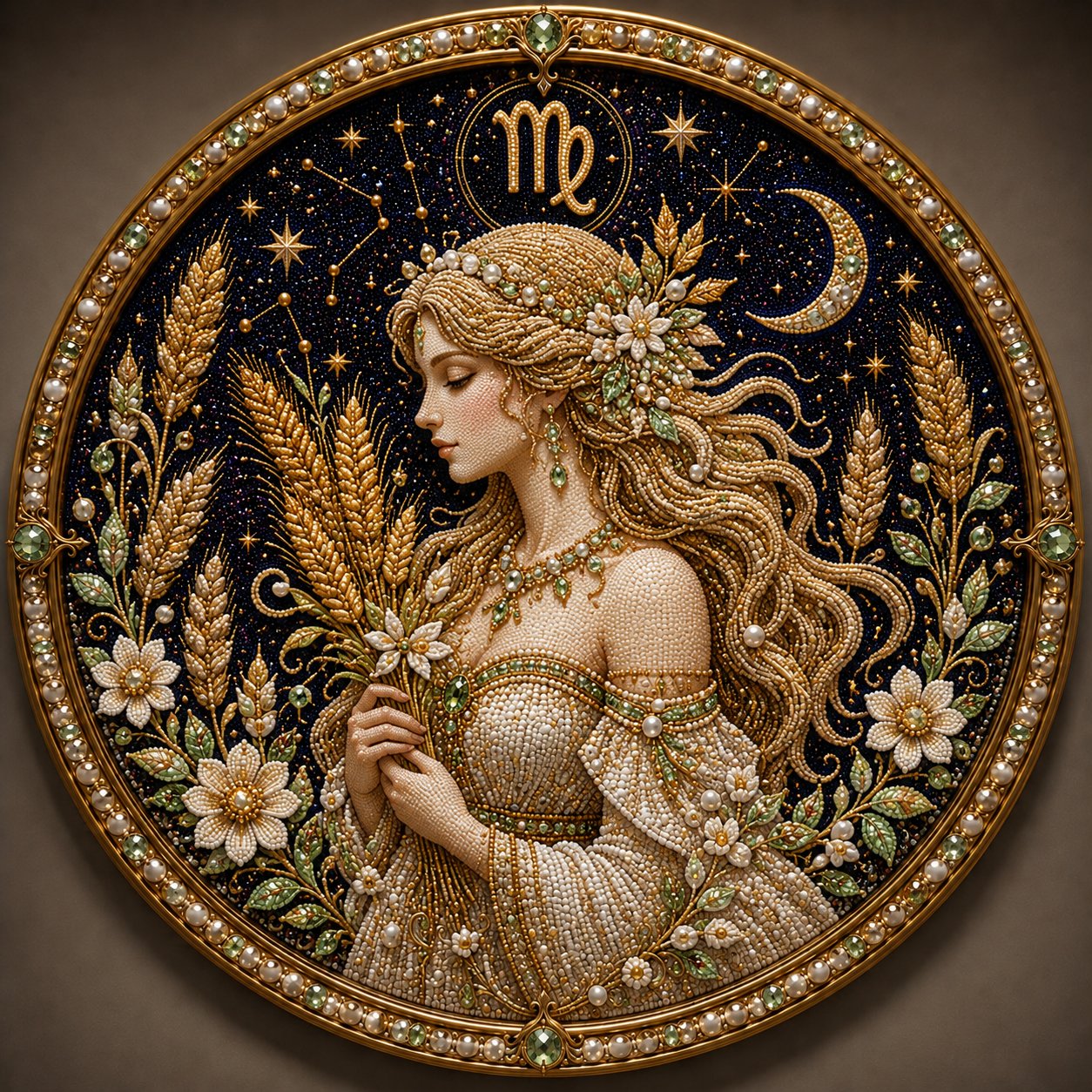 🔥 Parelkunstset met de 12 sterrenbeelden ♈🌙