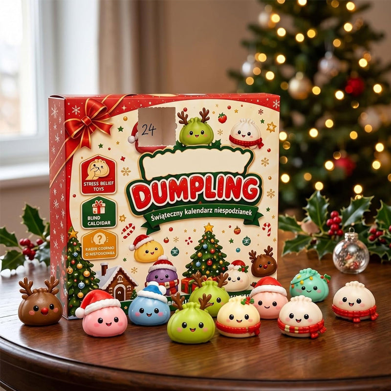 🎄 Kerst-dumpling-adventskalender 2026 met zachte vulling
