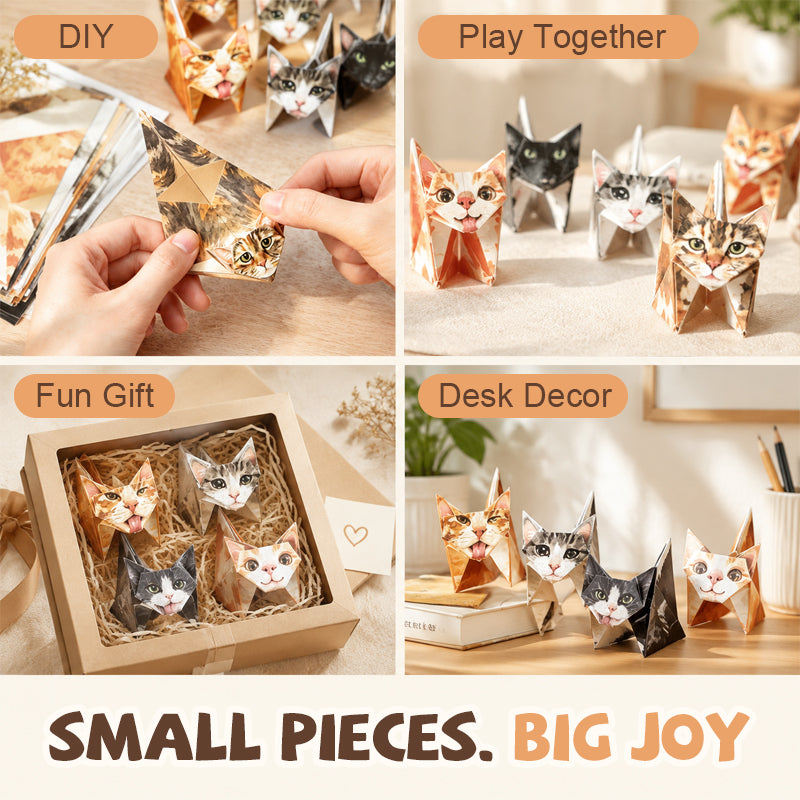 3D Cat Origami