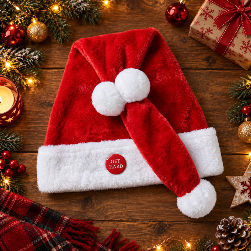 Grappige bewegende kerstmuts voor een kerstfeest
