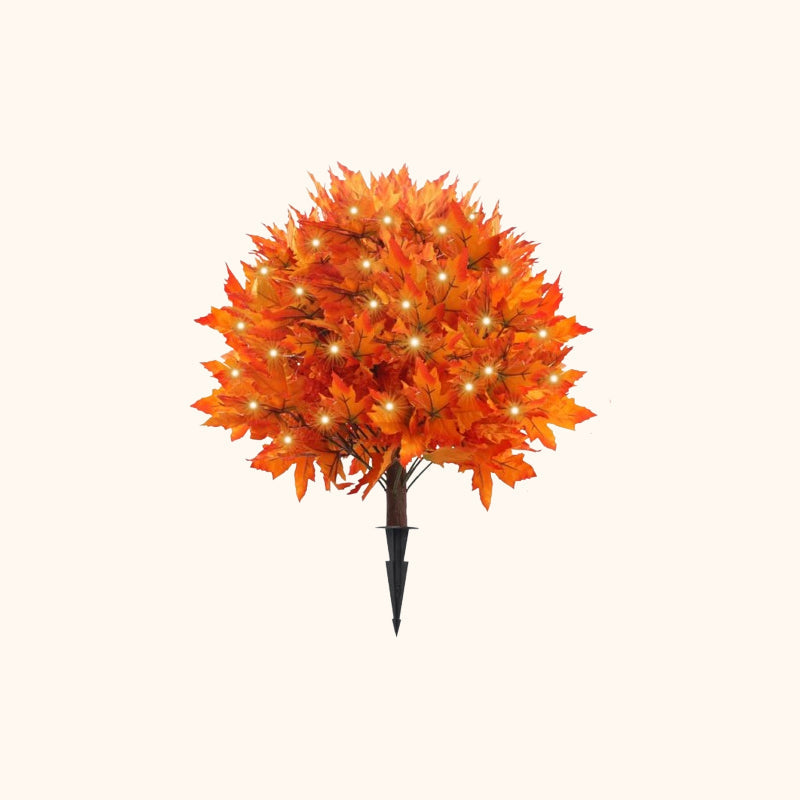 Verlichte herfst esdoorn – LED herfst kerstboomversiering