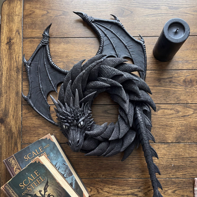 Handgemaakte drakenkrans