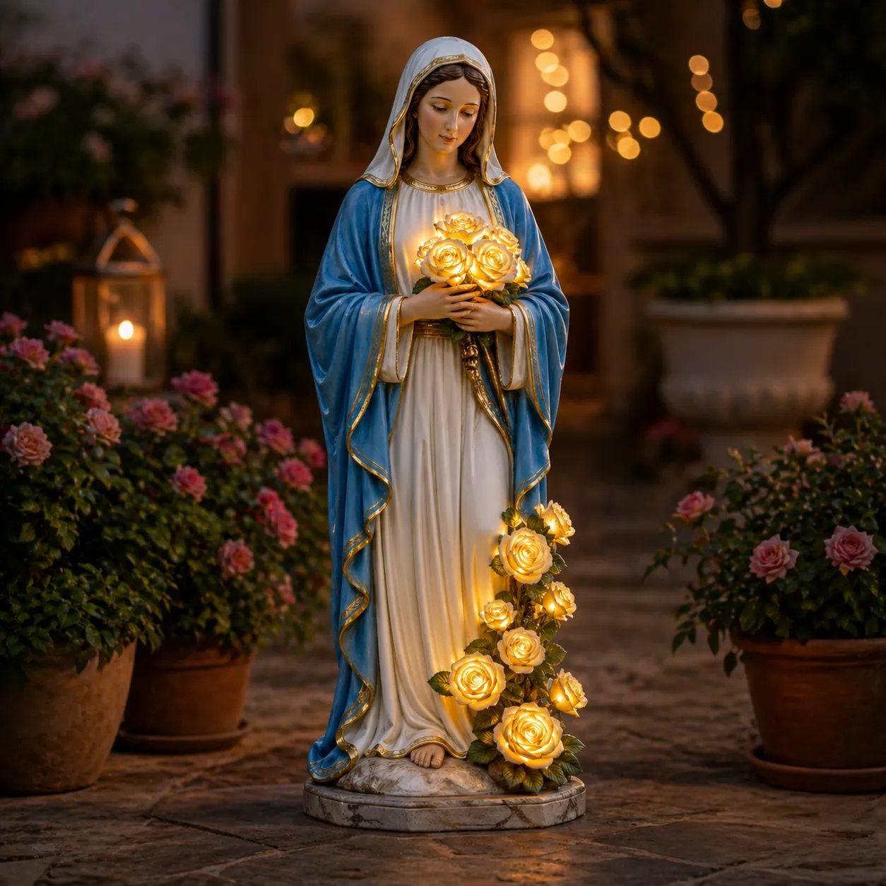 💗Licht van de Maagd Maria-tuin