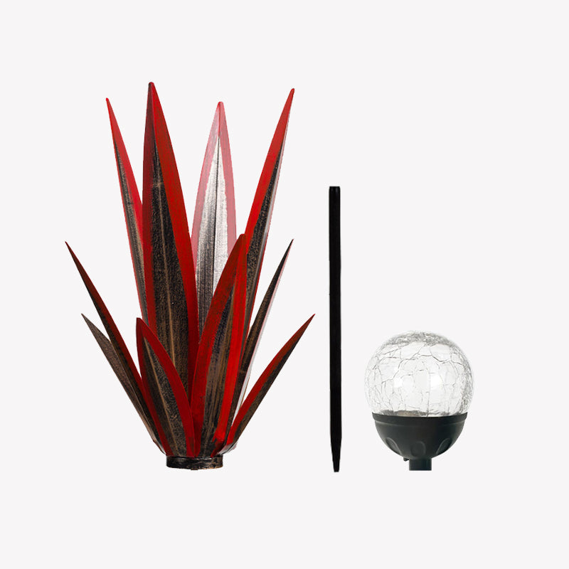 🌵 Metalen Agave Solarlamp