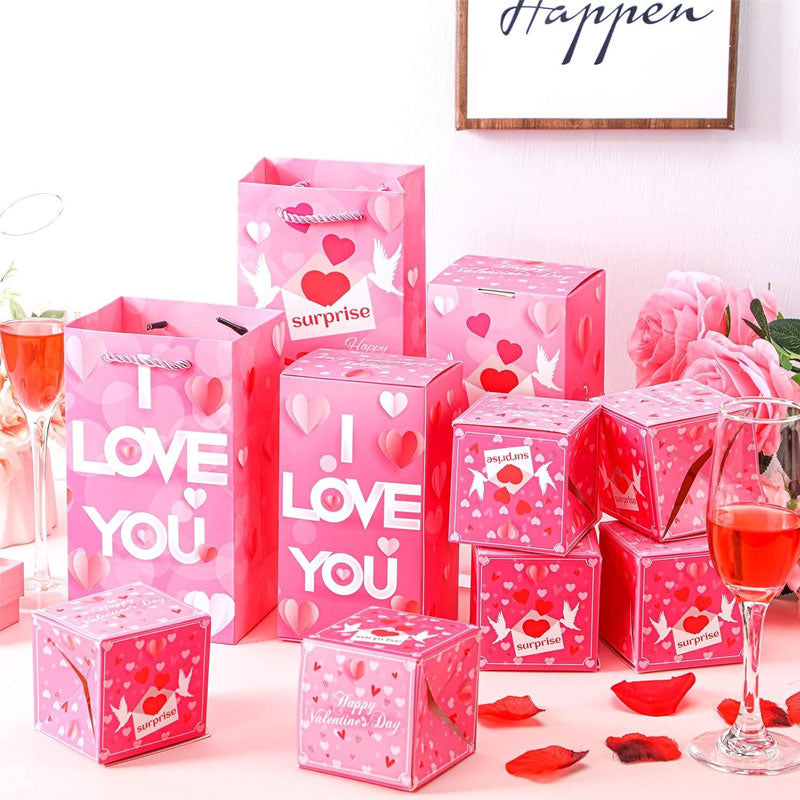 💖 Valentijnsverrassing pop-up cadeaubox
