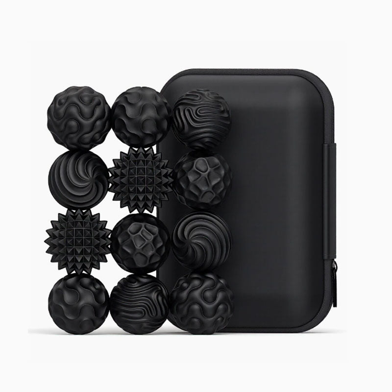 Siliconen sensorische magnetische bal