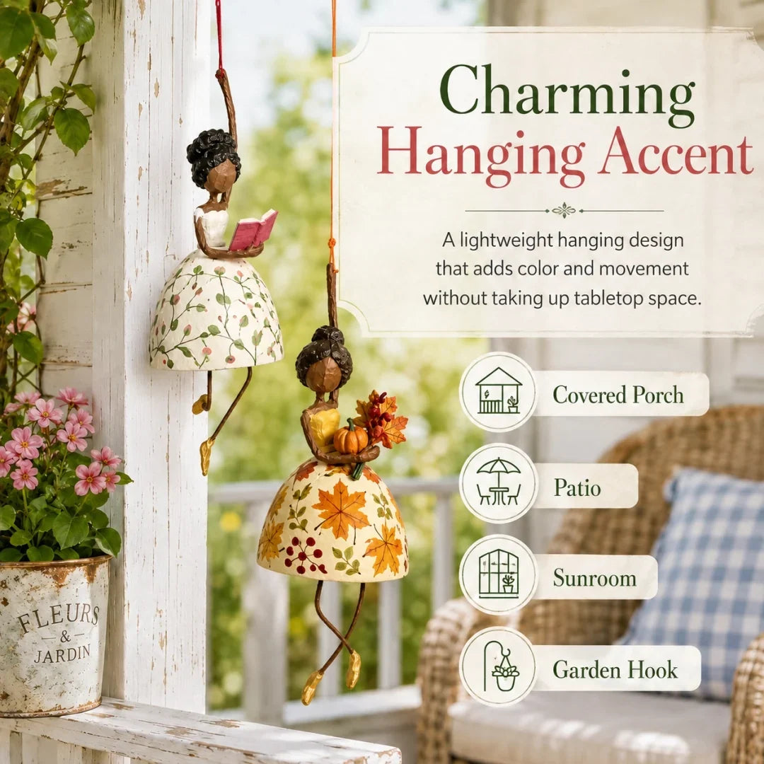 ✨Speelse dansende dame hangdecoratie