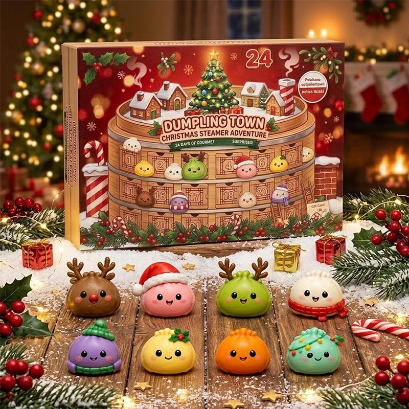 🎄 Kerst-dumpling-adventskalender 2026 met zachte vulling