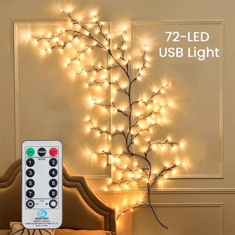 Warmwitte LED-taklamp, decoratieve nachtlamp