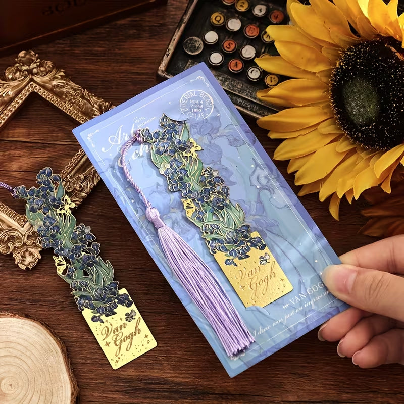 🎨 Van Gogh Hollow boekenlegger – Boekenlegger geïnspireerd op vintage kunst 📚