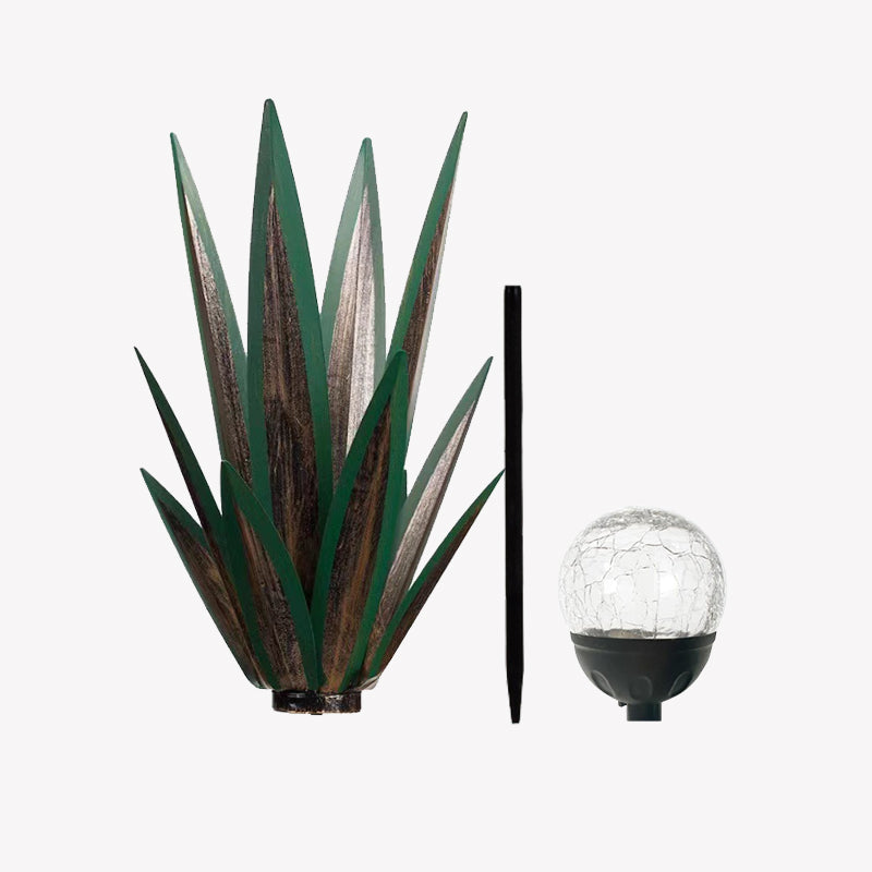 🌵 Metalen Agave Solarlamp