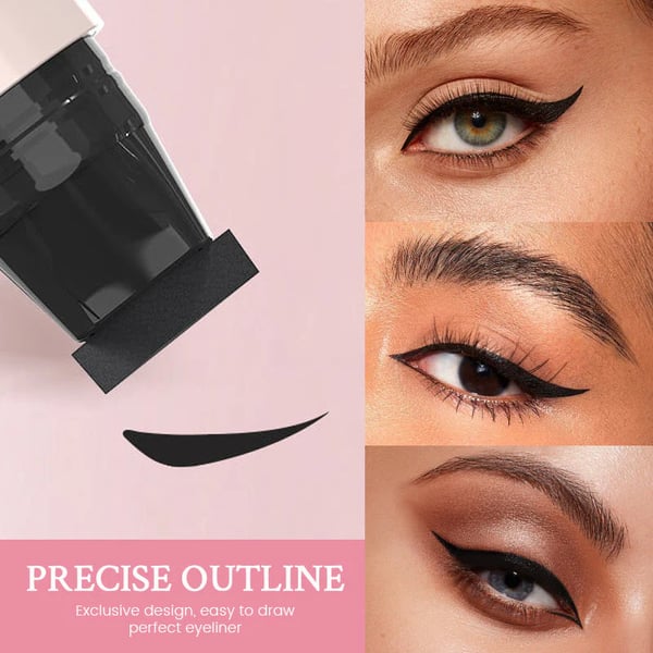 Alles-in-één intrekbare eyeliner-stempelpen