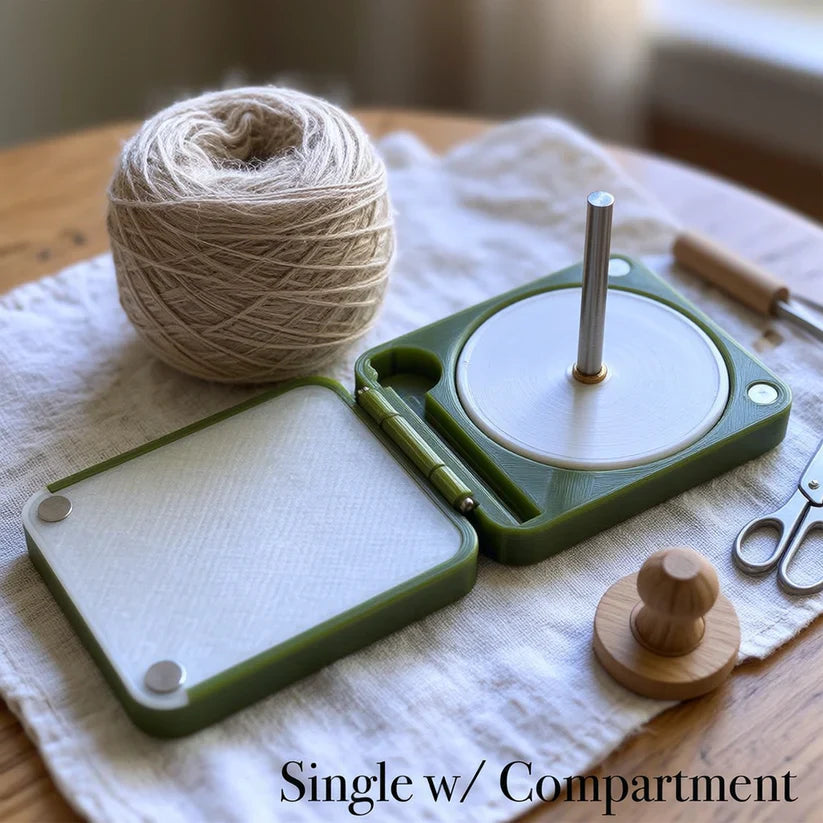 🧶Draagbare garenhouder voor haken en breien