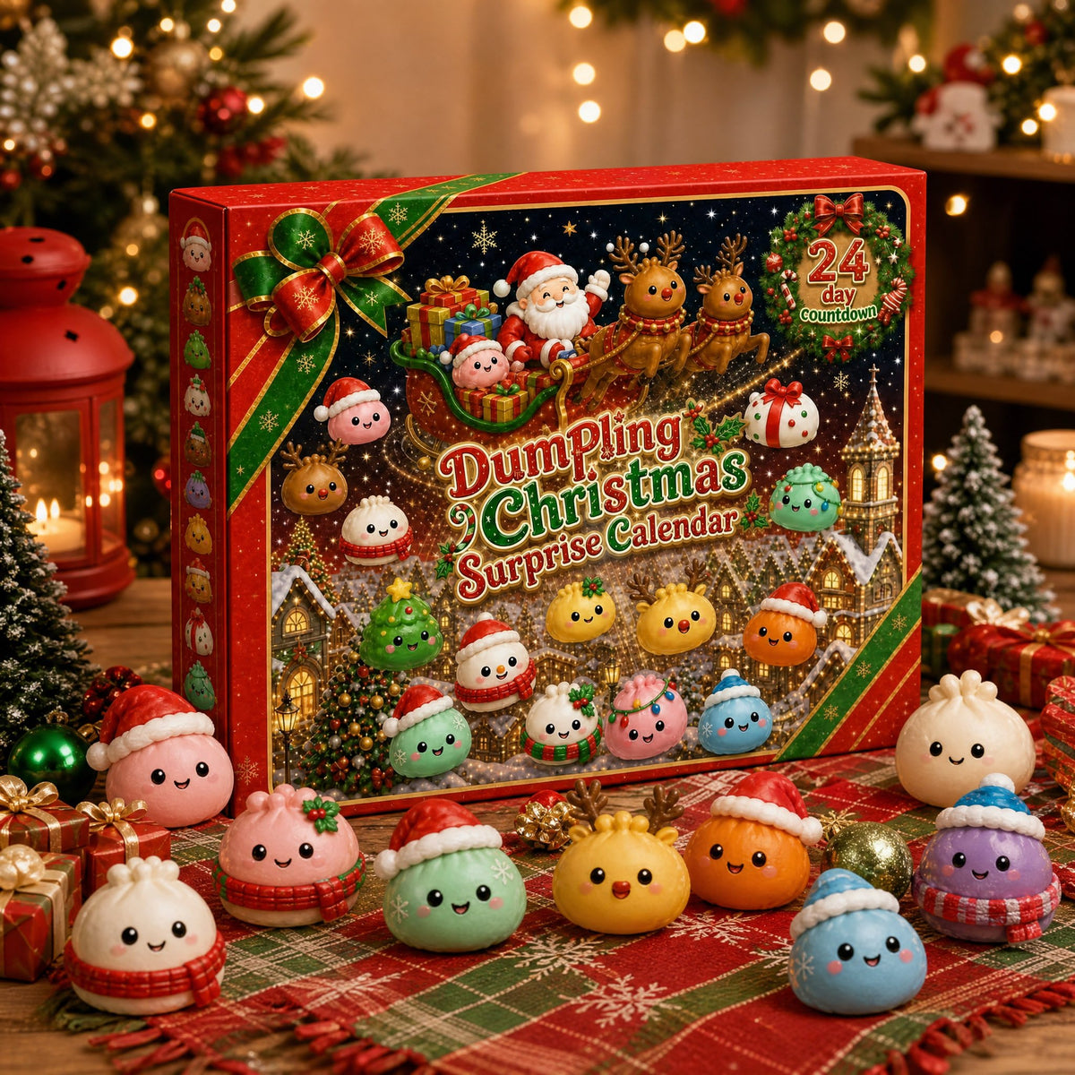 🎄 Kerst-dumpling-adventskalender 2026 met zachte vulling