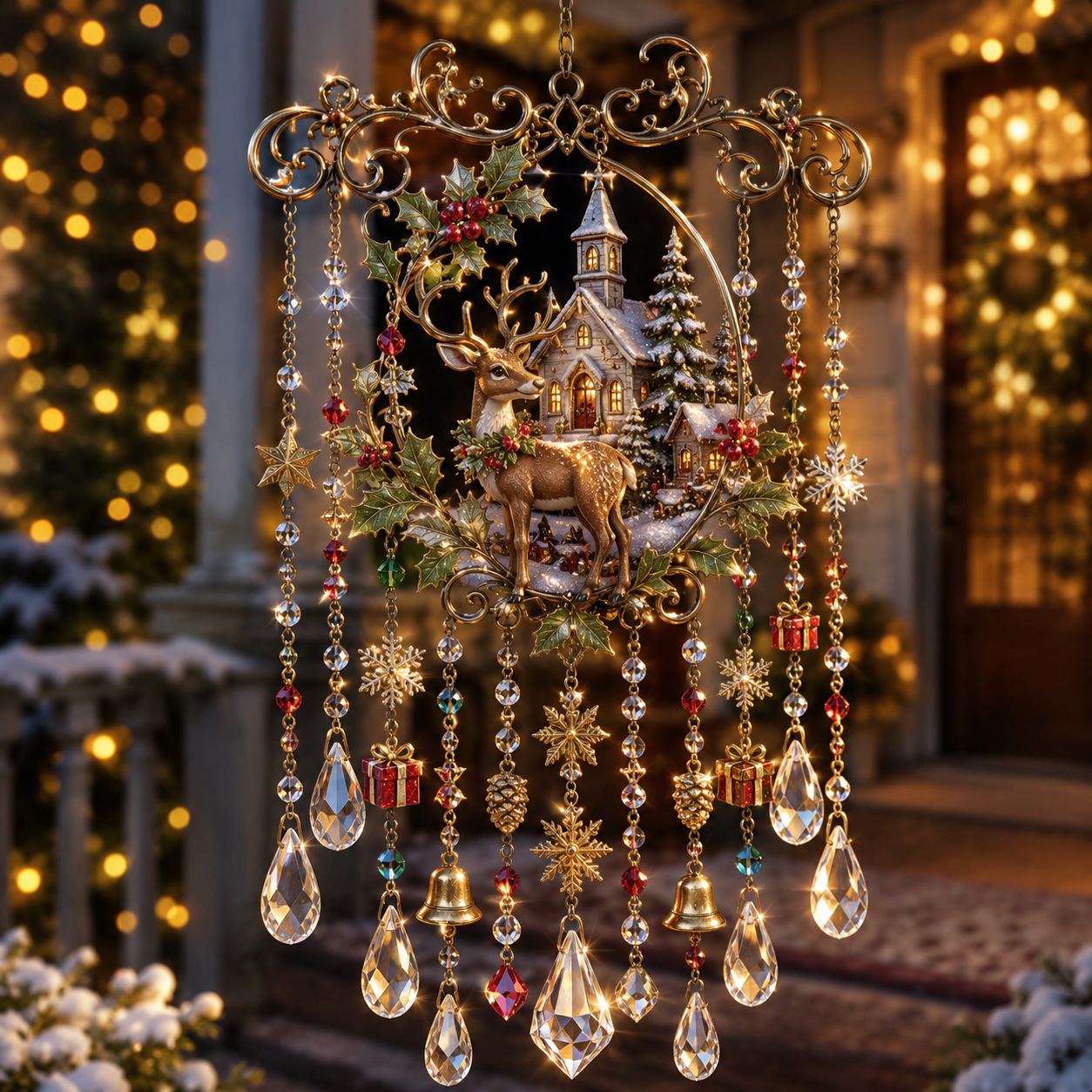 🎄 KORTING! Magische kerstwindgong❤️
