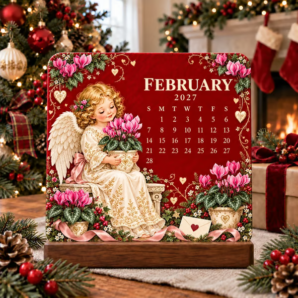 🎄🌱 Kersteditie (limited edition) – Milieuvriendelijke, plantbare "Timeless" zaadkalender 2027 🌸🌿