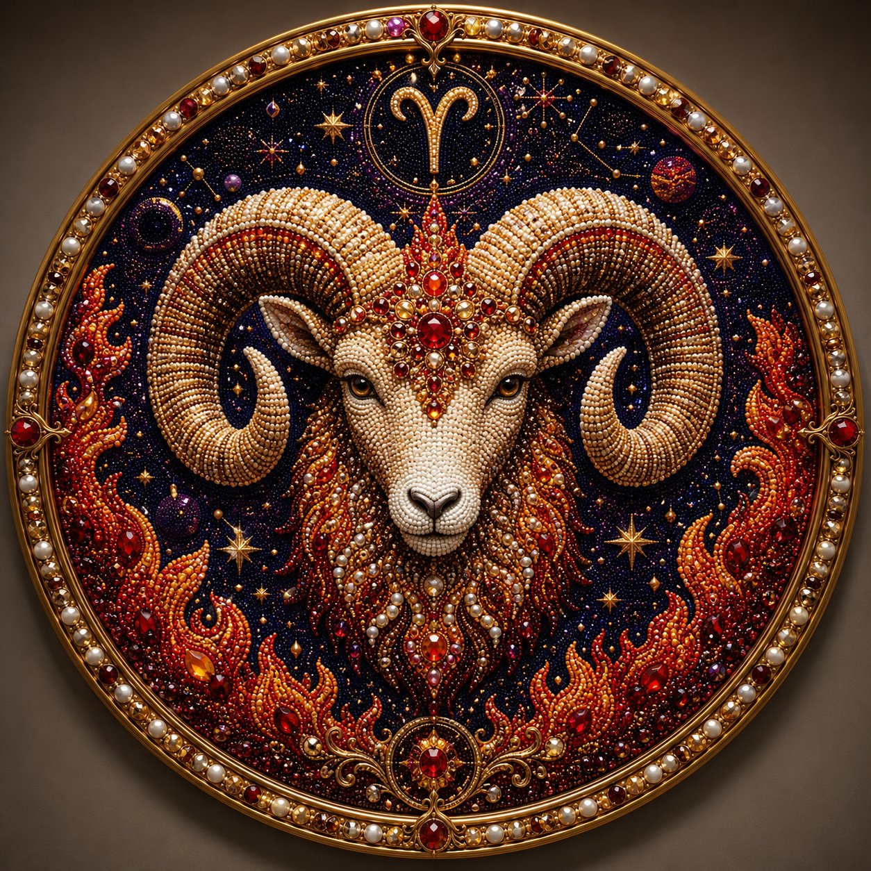 🔥 Parelkunstset met de 12 sterrenbeelden ♈🌙