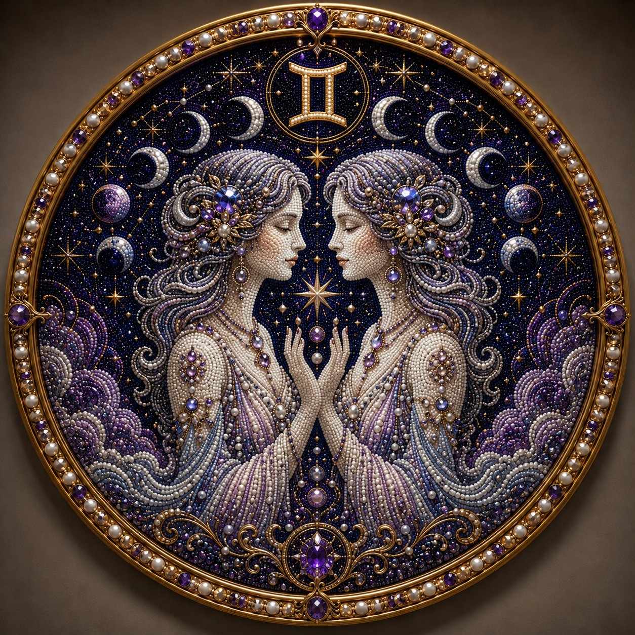 🔥 Parelkunstset met de 12 sterrenbeelden ♈🌙