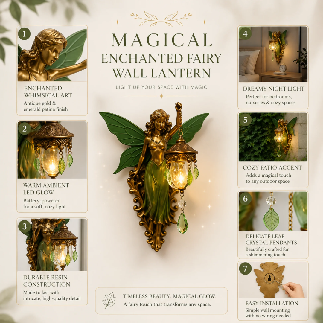 ✨Magische feeënwandlantaarn🧚