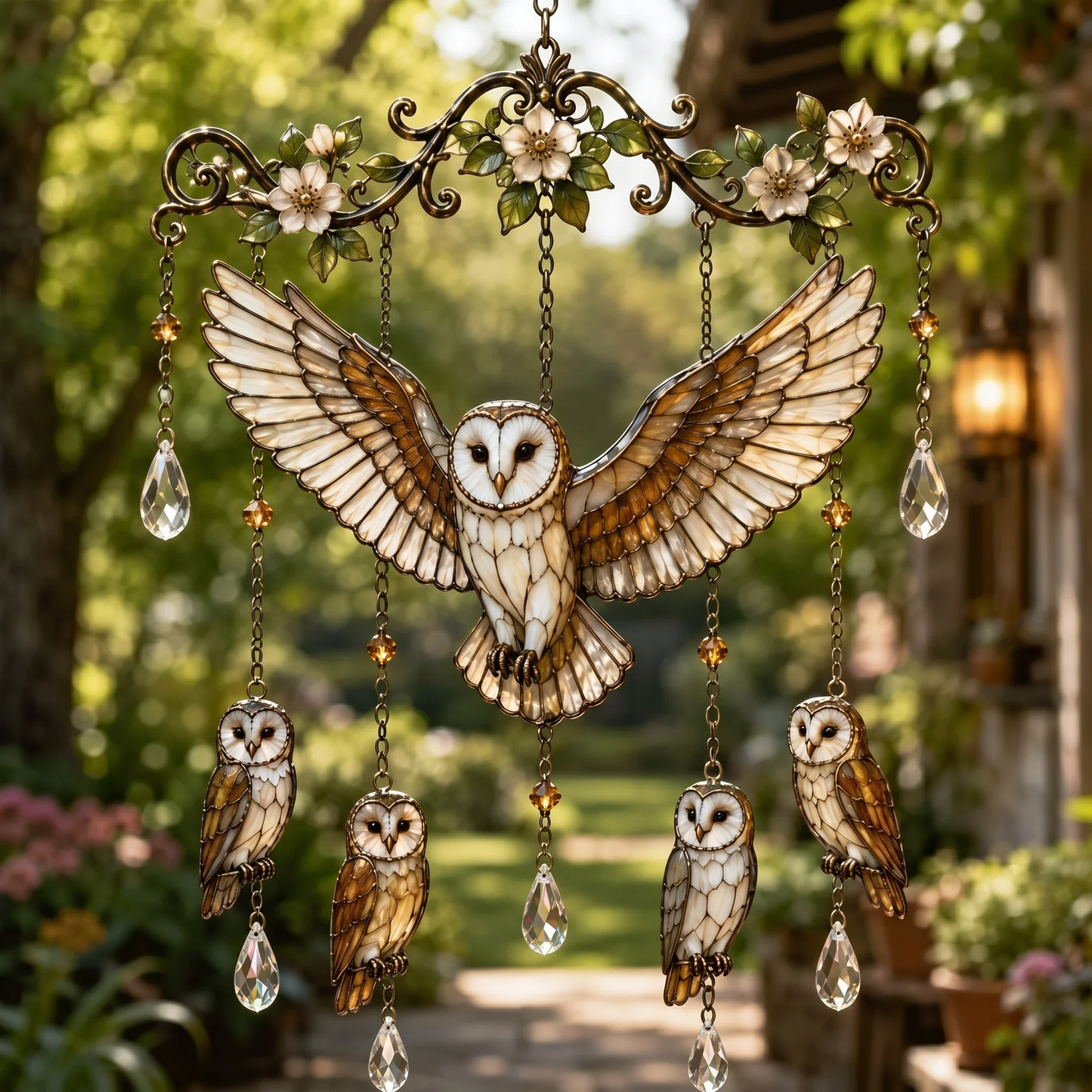 🦋 Tuinlamp met vlindermotief op zonne-energie