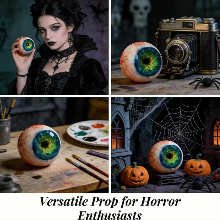 ⚡ Laatste dag 50% korting – Hyperrealistische monsteroogdecoratie 👁️