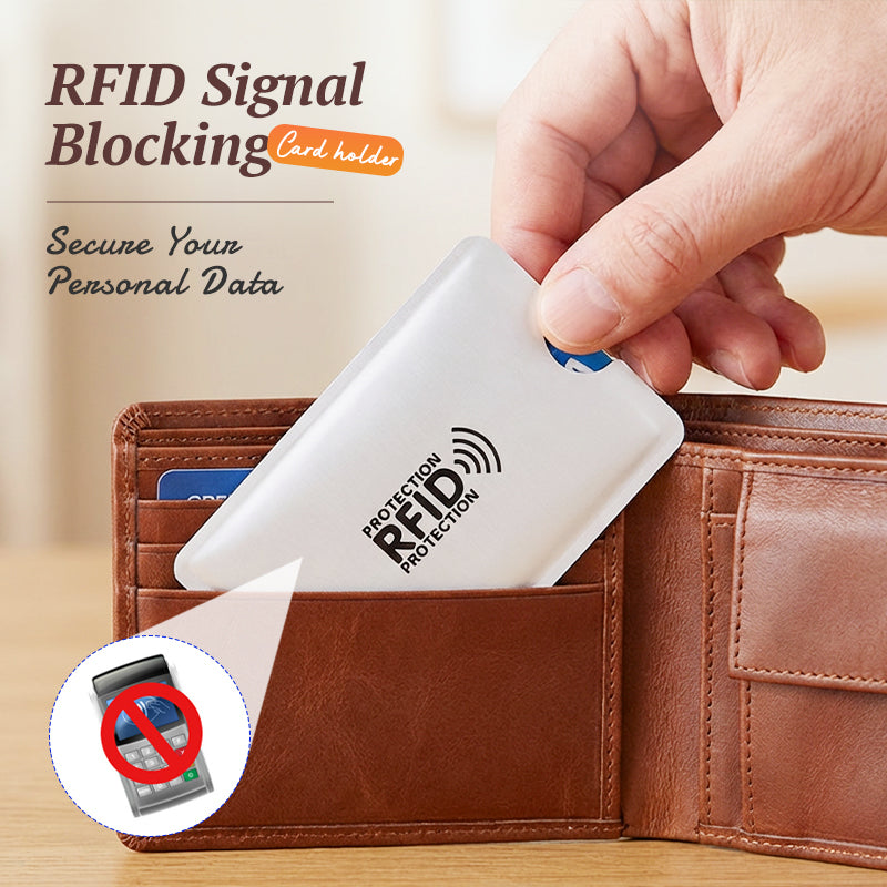 🚨 RFID-kaarthouder: blokkeert scanners en beschermt uw gegevens 💳❌
