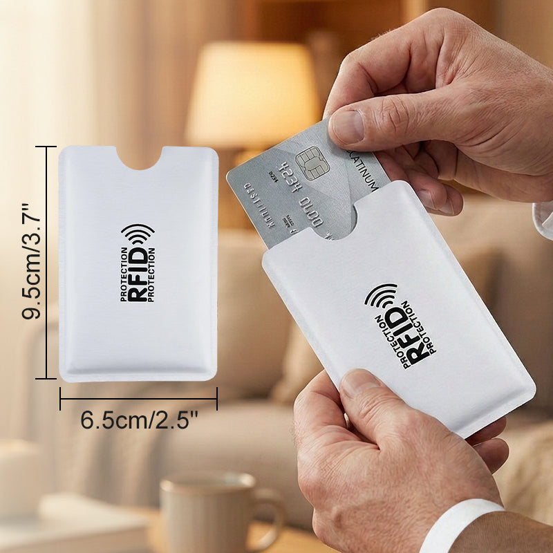 🚨 RFID-kaarthouder: blokkeert scanners en beschermt uw gegevens 💳❌
