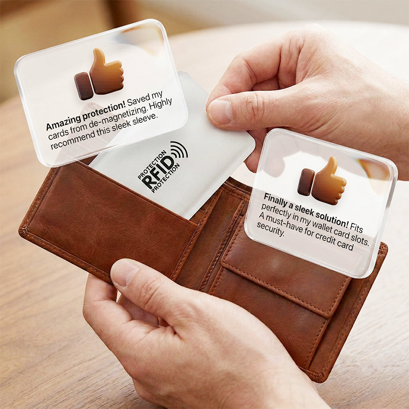 🚨 RFID-kaarthouder: blokkeert scanners en beschermt uw gegevens 💳❌